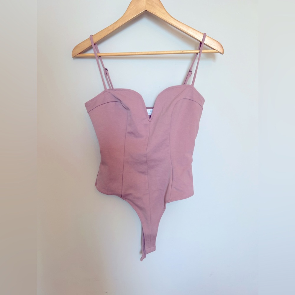 Dusty Rose Bodysuit by ASTR the Label Size S